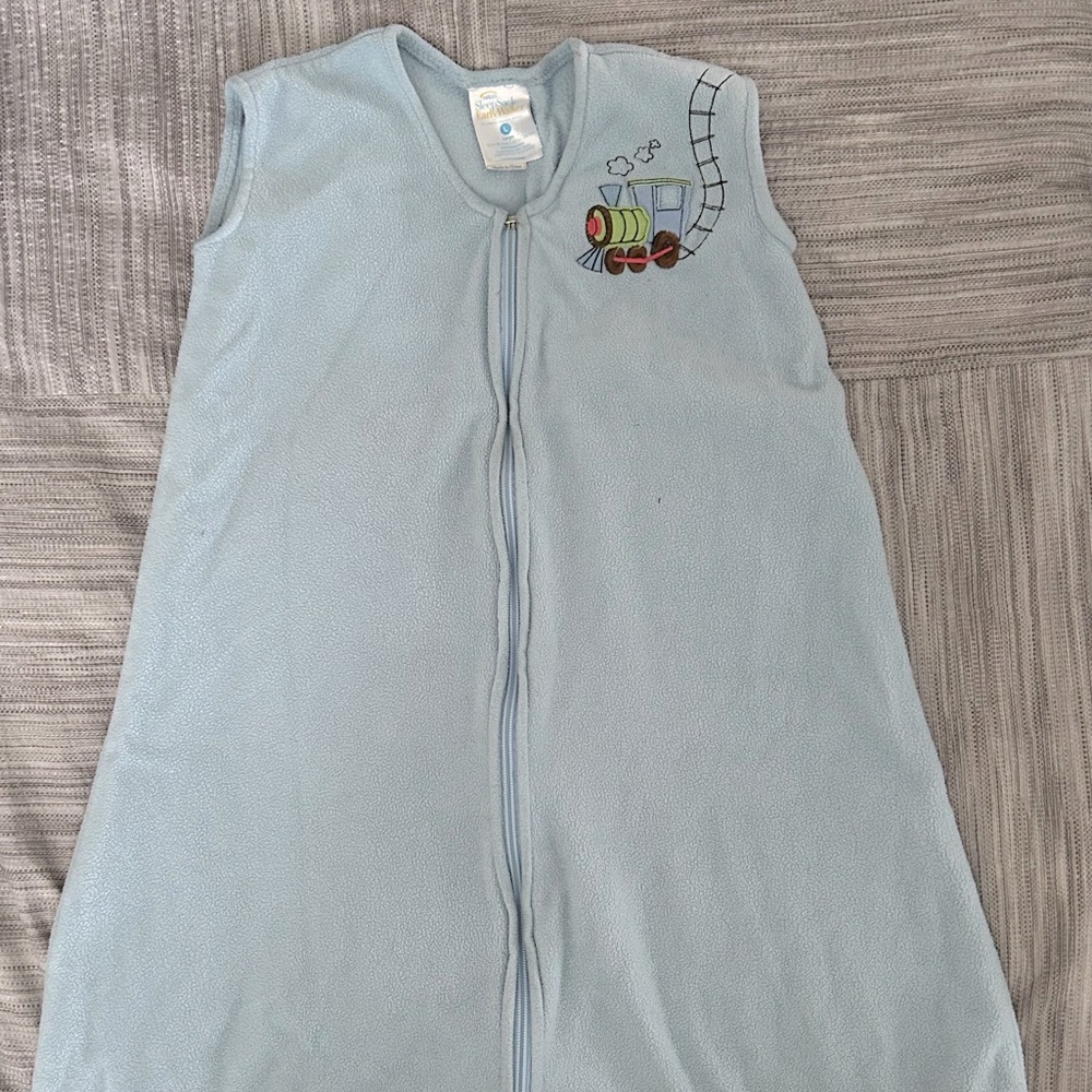 Halo Light Blue Sleeveless Sleep Sack